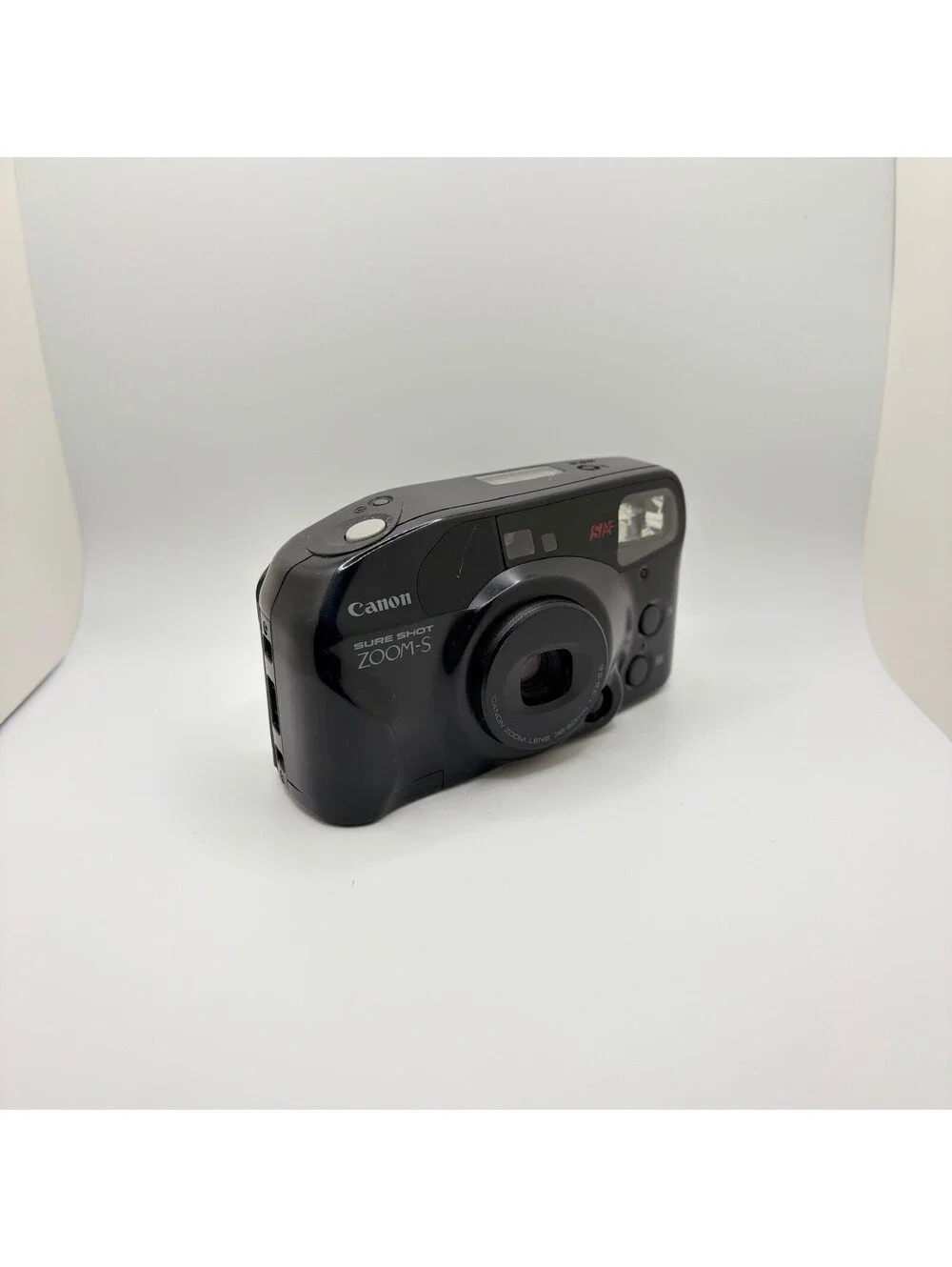 Canon Sure Shot Zoom-S 35mm Film Camera -Tested Great Condition New Battery C117